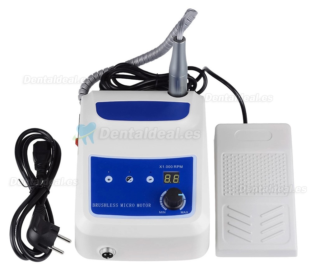 YD-BM001 Micromotor sin Escobillas para Laboratorio Dental con Pieza de Mano 50000 RPM